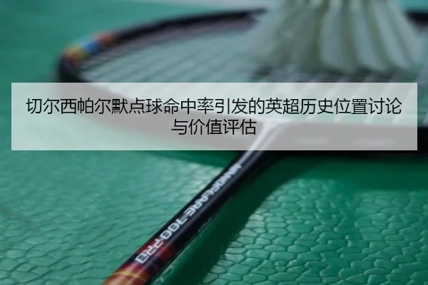 切尔西帕尔默点球命中率引发的英超历史位置讨论与价值评估 - pg
